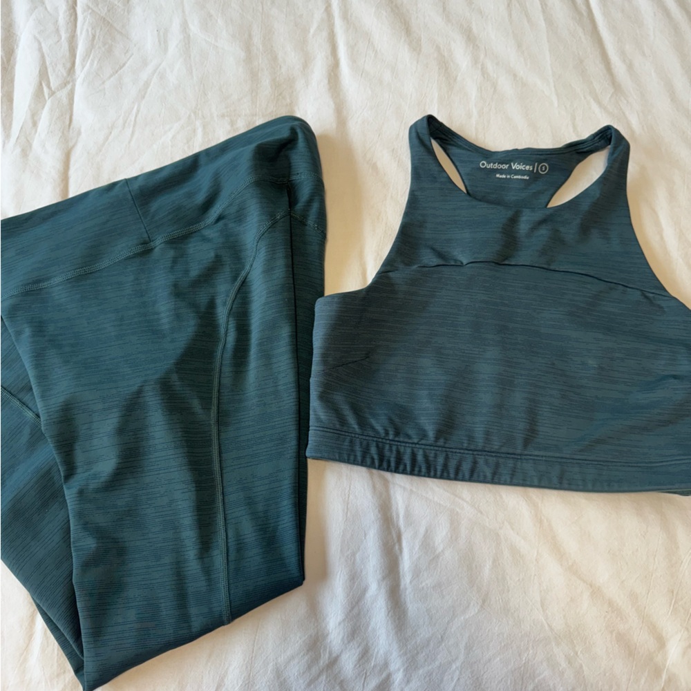 Outdoor Voices TechSweat Set (S)